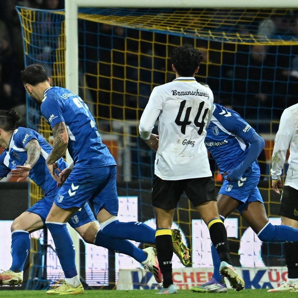 3:0 in Niedersachsen: 1. FC Magdeburg gewinnt auch bei Eintracht Braunschweig