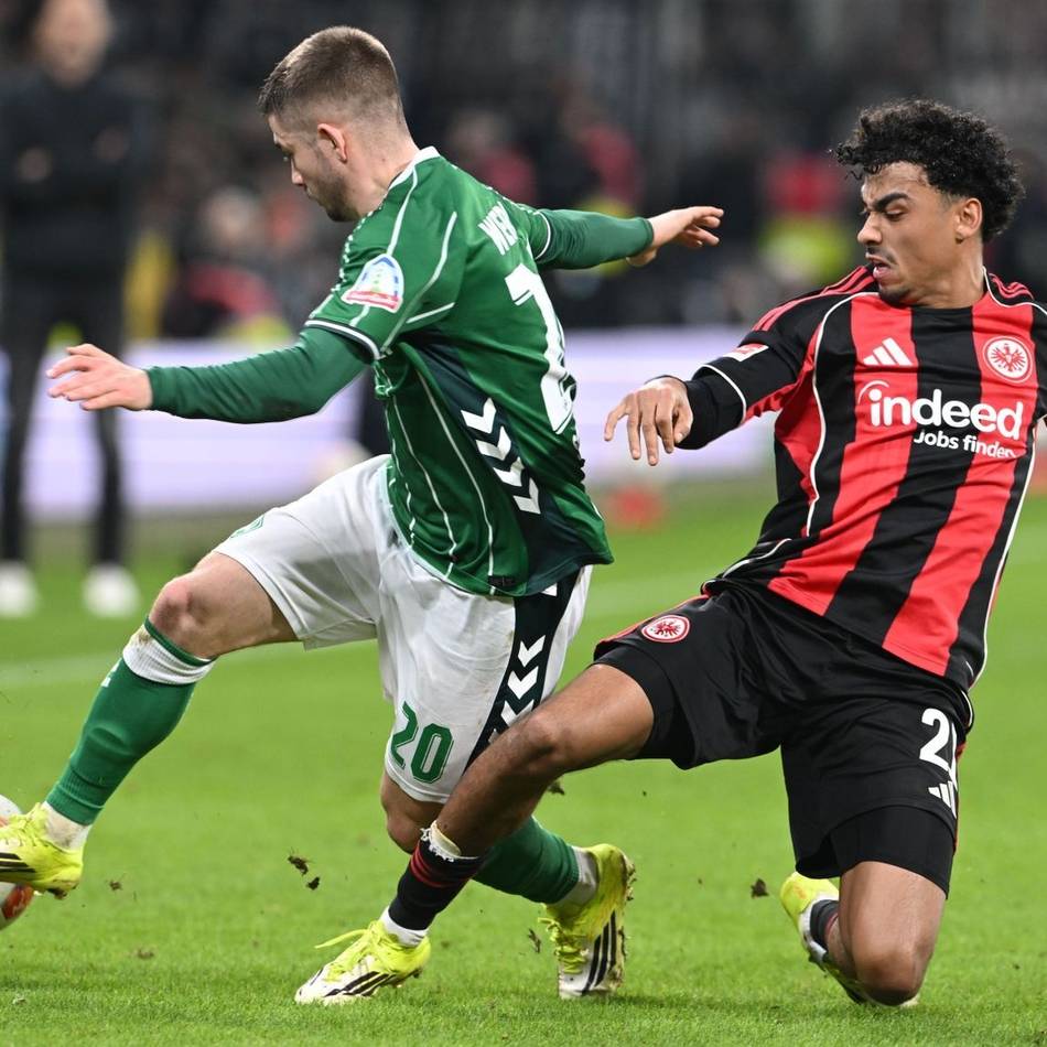 Ausgleich in der Nachspielzeit: Trotz Blitztor von Kalimuendo – Frankfurt spielt nur Remis in Bremen