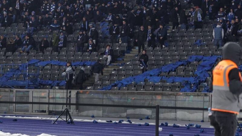 „Hatten ein konstruktives Gespräch“: Hertha, Polizei und Politik suchen weiter nach Lösungen