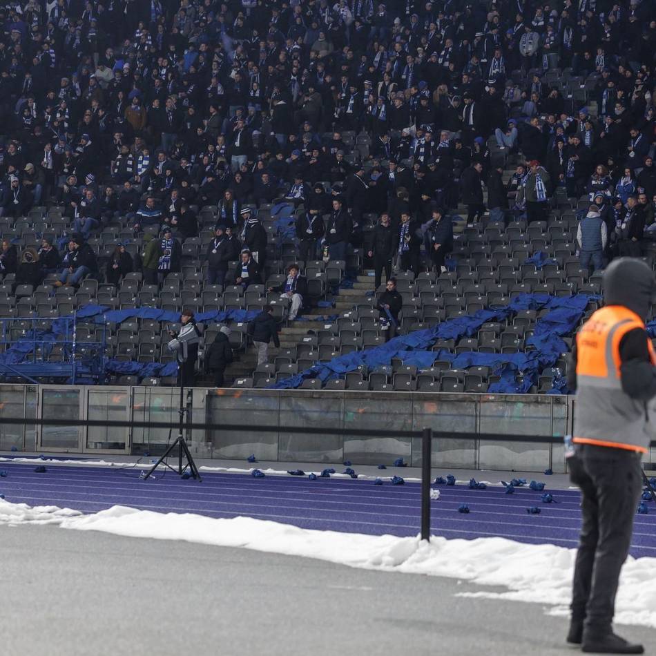 „Hatten ein konstruktives Gespräch“: Hertha, Polizei und Politik suchen weiter nach Lösungen