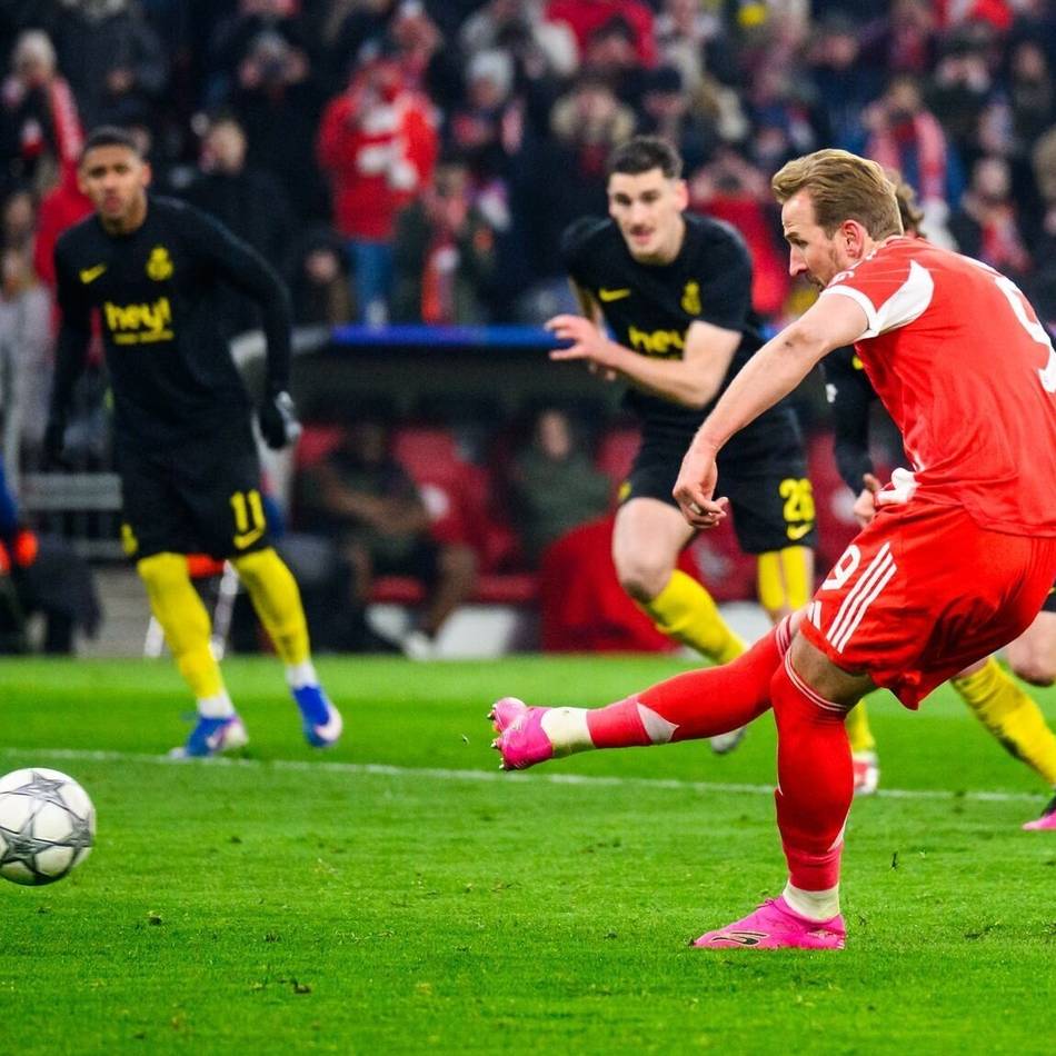 2:0 gegen Saint-Gilloise: Trotz Elfer-Fehlschuss – Kane führt Bayern ins Achtelfinale