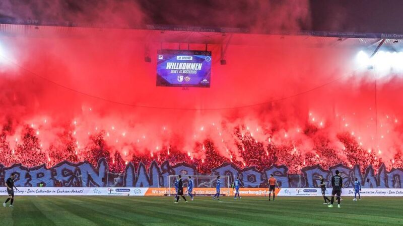 Ausschreitungen beim Zweitligaspiel: Ermittlungen wegen Verdacht des versuchten Mordes im Magdeburger Stadion