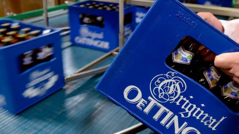 Unternehmen gibt Standort in Niedersachsen auf: Oettinger braut mehr Bier in Mönchengladbach