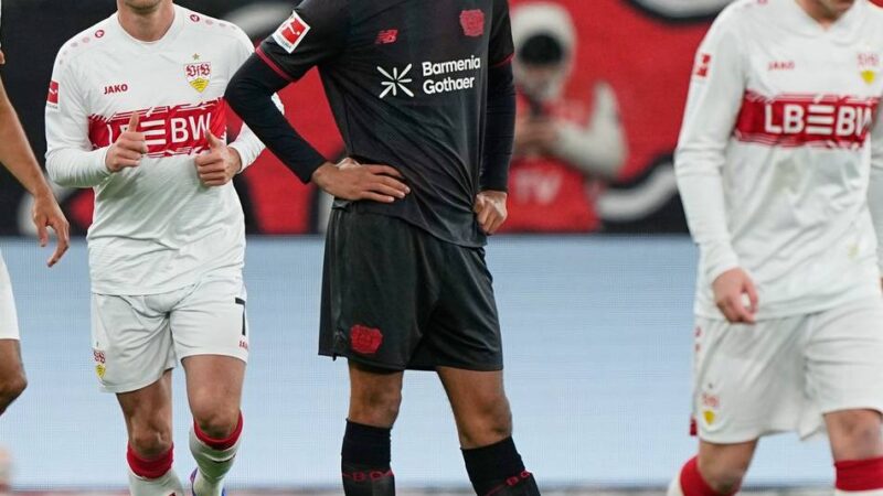 „Müssen uns entschuldigen“: Bayer erlebt gegen Stuttgart ein Debakel ohne Ansage