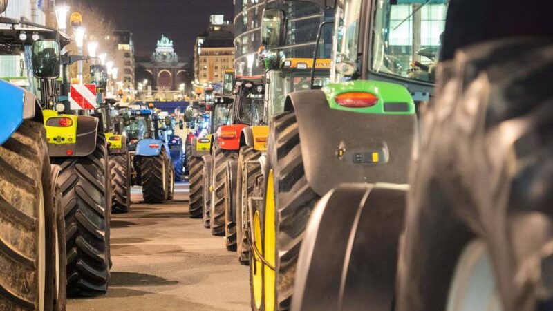 So erlebten Landwirte aus dem Rhein-Kreis die Brüssel-Proteste: „Wir haben friedlich demonstriert“