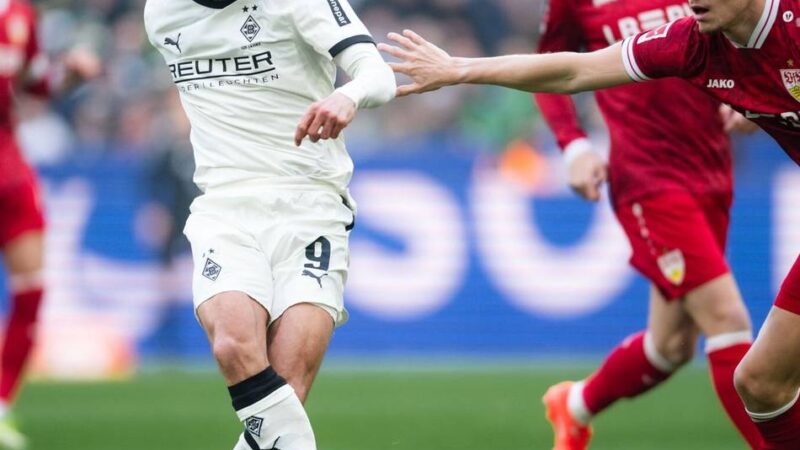 Borussia rutscht gefährlich ab: Gladbach ohne Chance – 0:3 gegen Stuttgart