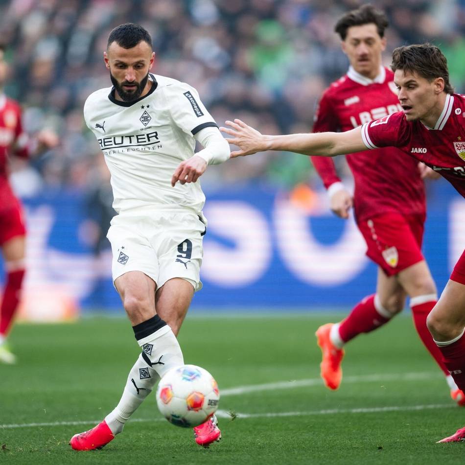 Borussia rutscht gefährlich ab: Gladbach ohne Chance – 0:3 gegen Stuttgart