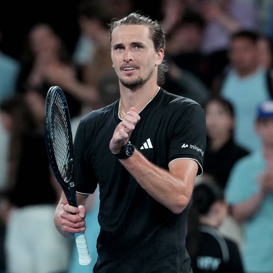 Australian Open: Zverev nach Regenpause in Runde drei – Alcaraz zu stark für Hanfmann