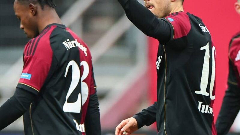 Klose sieht Gelb-Rot: Nürnberg ringt Elversberg nieder – Dresden gewinnt Kellerduell