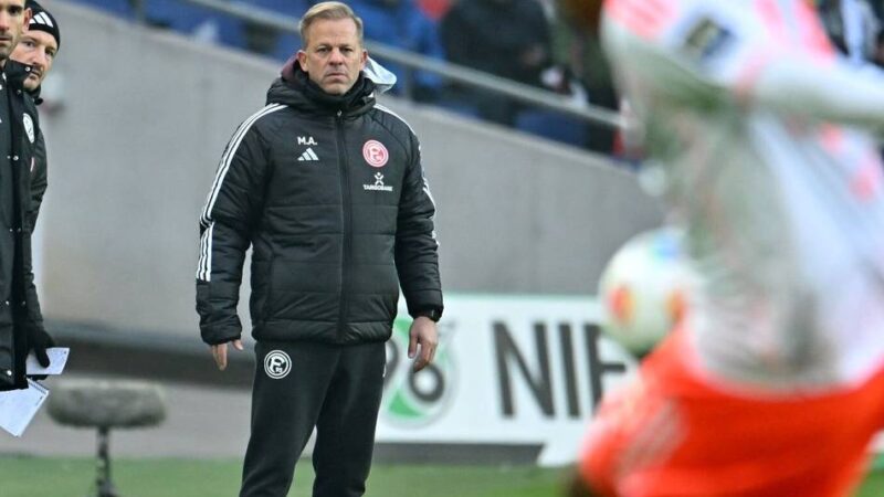 Fortuna zurück auf dem Relegationsplatz: Trainer Anfang wird deutlich – „Tabelle interessiert mich gerade überhaupt nicht“