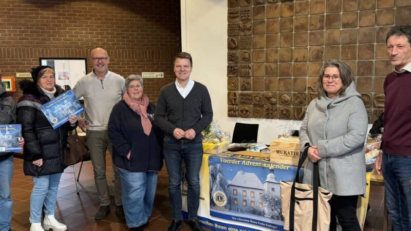 Voerder Lions-Adventskalender: Freude doppelt verschenkt – strahlende Gewinner