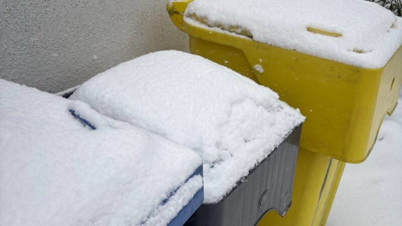 Tipps der Stadt Nettetal: Das hilft gegen festgefrorenen Müll in der Tonne