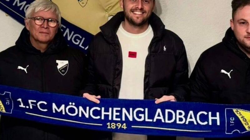 Neuer war zuvor beim TSV Meerbusch: 1. FC Mönchengladbach stellt neuen Trainer vor