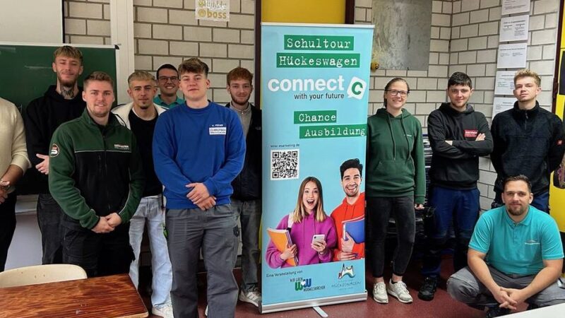 „Wir in Wermelskirchen“: Vor der Azubimesse am 14. März geht es erneut auf Schultour