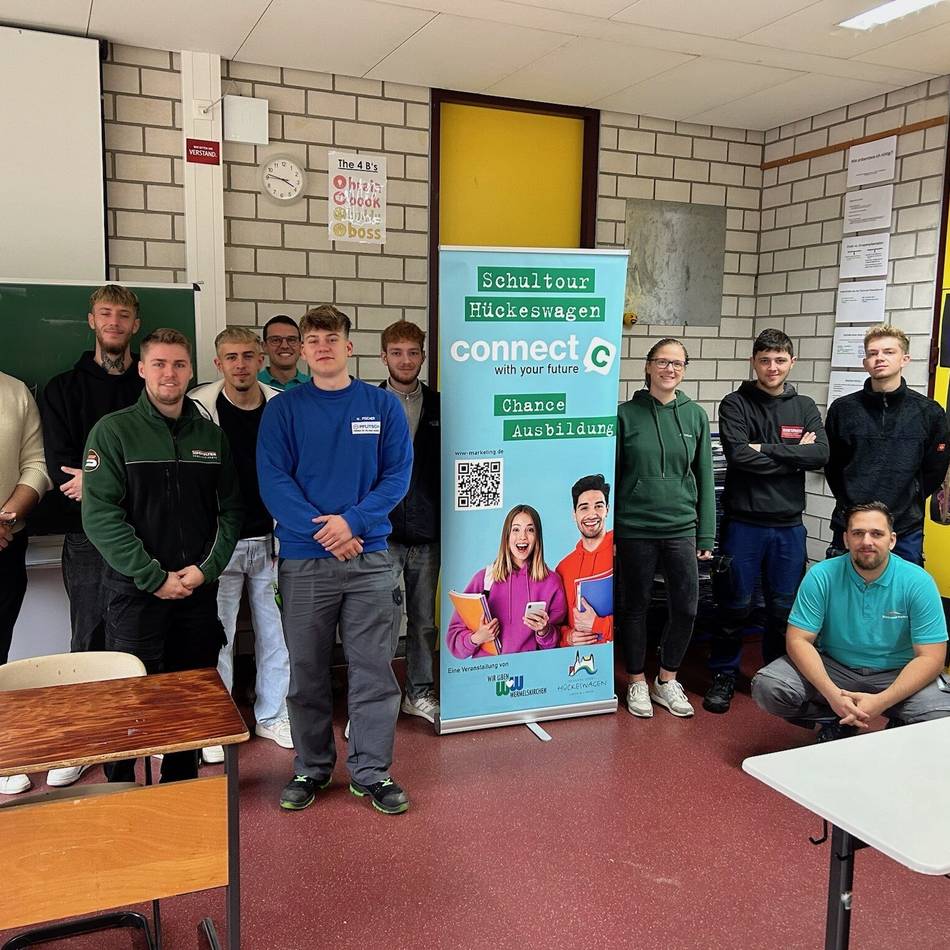 „Wir in Wermelskirchen“: Vor der Azubimesse am 14. März geht es erneut auf Schultour