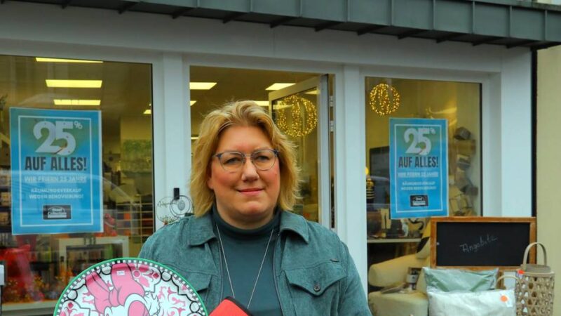 Steel Collection in Xanten: Erst Räumungsverkauf, dann Renovierung