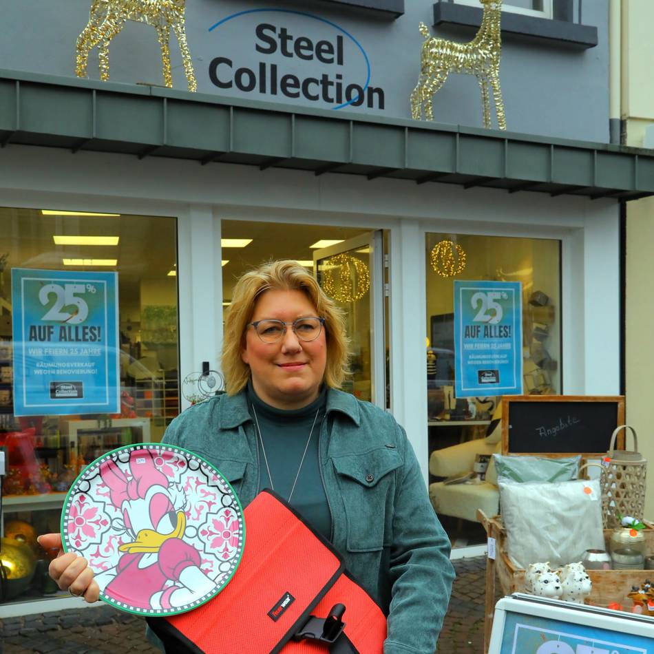 Steel Collection in Xanten: Erst Räumungsverkauf, dann Renovierung