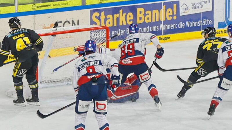 Mit Highlight-Video: „Das war grausam“ – Pinguine ärgern sich trotz 6:1 gegen Freiburg über sich selbst