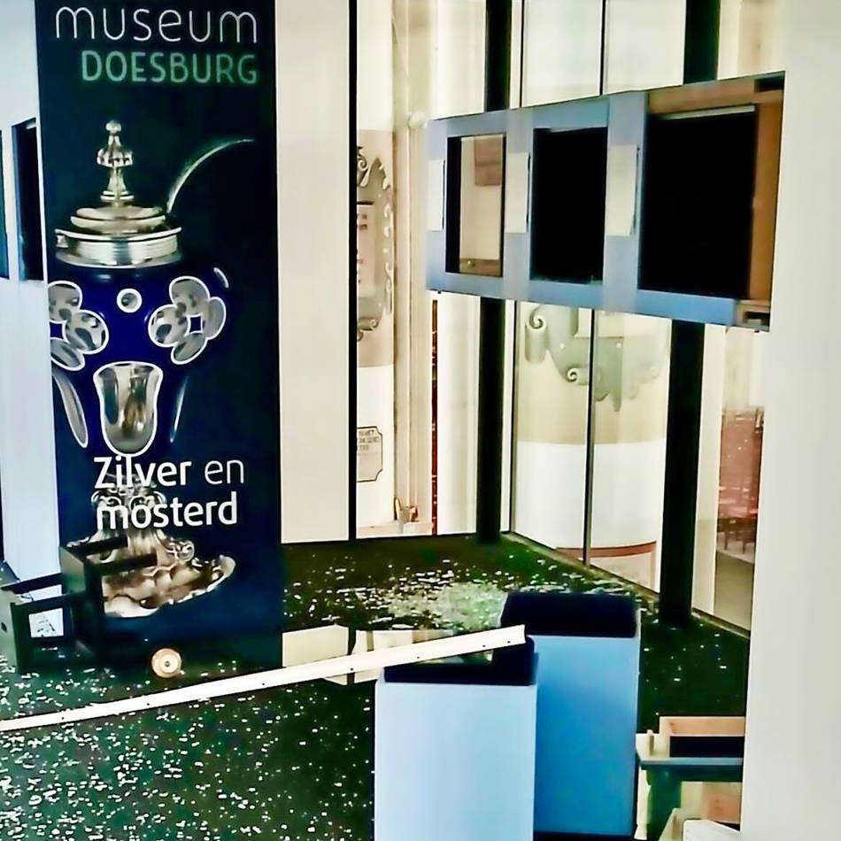 Ganze Sammlung gestohlen: Silbermuseum in niederländischer Grenzstadt ausgeraubt