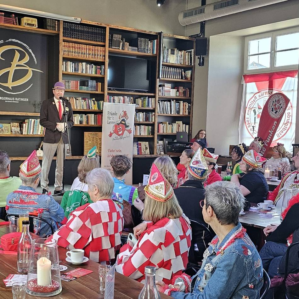 Karneval in Ratingen: Rednerfrühschoppen der Roten Funken an diesem Sonntag