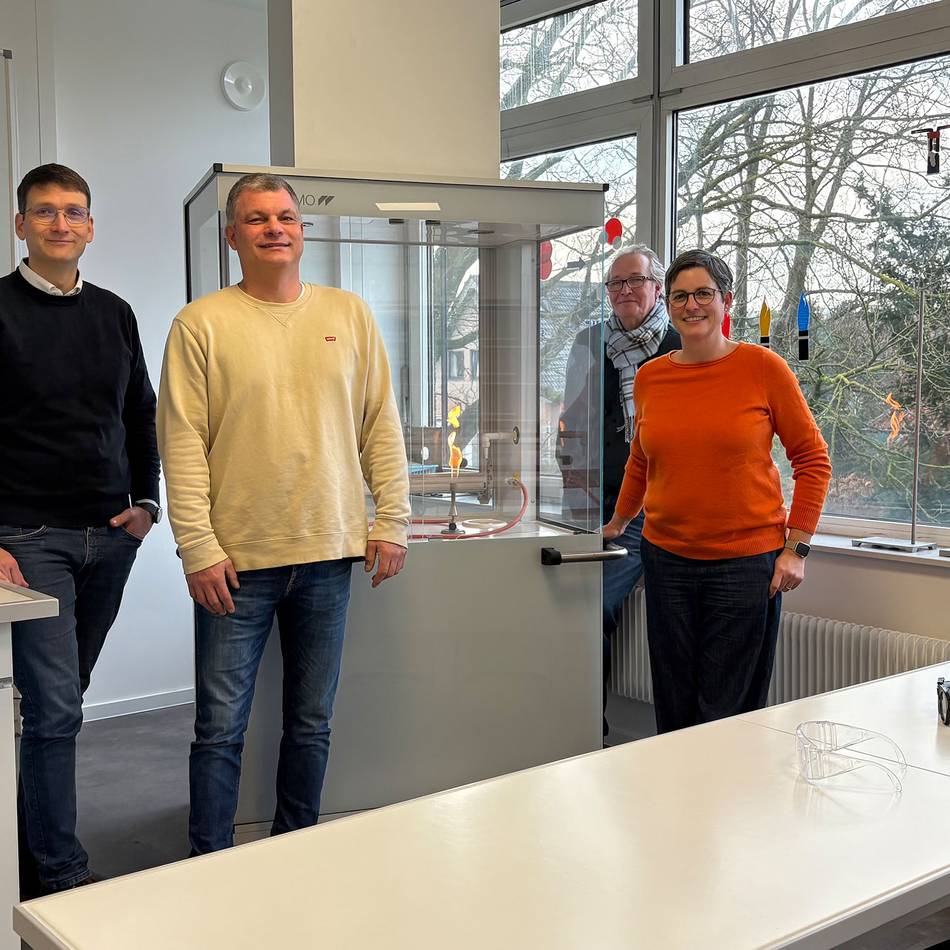 Große Investition für den Unterricht: Realschule Goch freut sich über Chemieraum