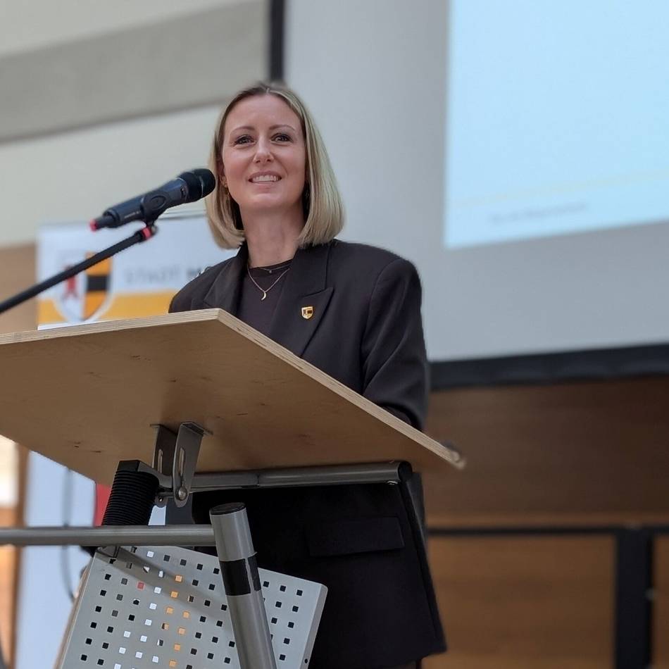 Neujahrsempfang in Moers: Die erste Neujahrsansprache von Julia Zupancic