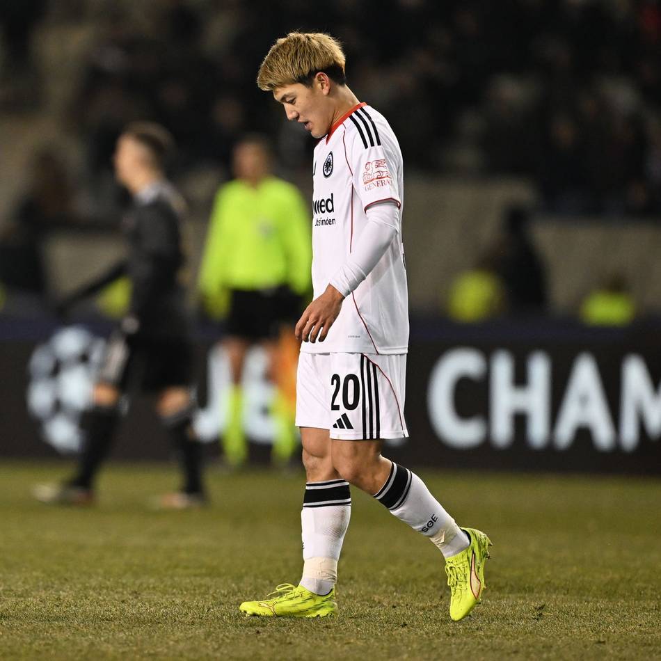 „Die gleichen Baustellen“: Eintracht auch nach Trainerwechsel die Schießbude in der Champions Legaue