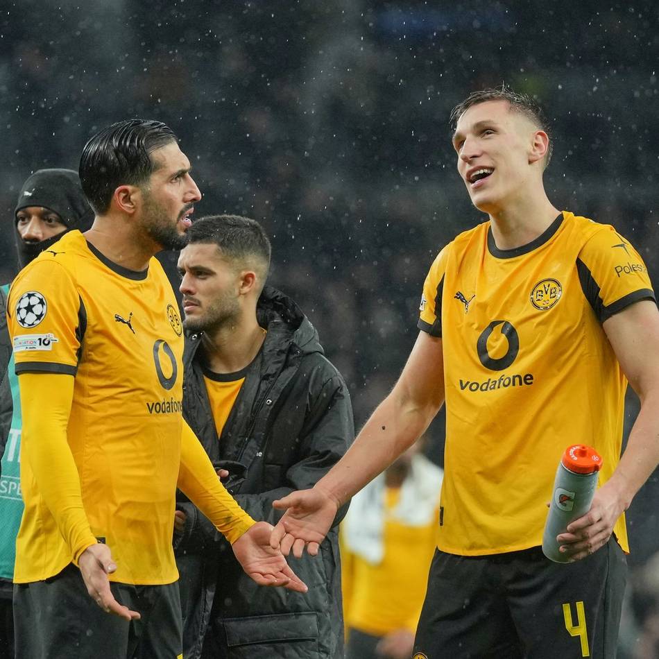 „Nicht richtig“: BVB verärgert nach Roter Karte und Pleite in der Champions League