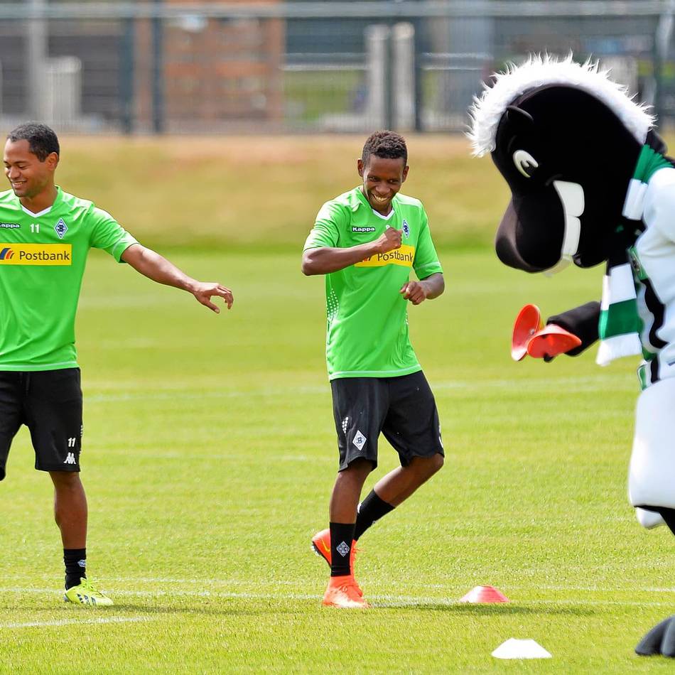 Ex-Profis aus Mönchengladbach in Gnadental: Treffen zweier Borussia-Legenden