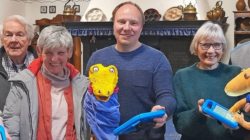 Digitale Führung im Niederbergischen Museum: Start für Maskottchen Julius und die neue App