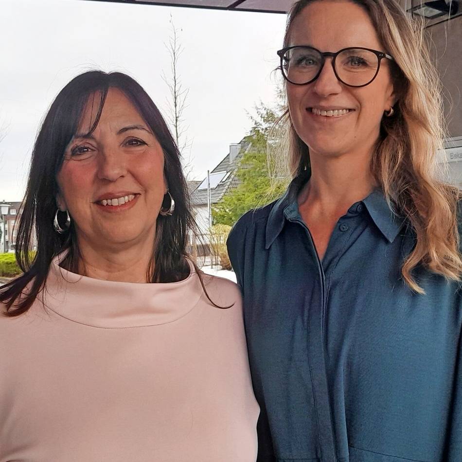 Alicia Kaminski wird die neue Pressesprecherin der Stadt Wülfrath: Franca Calvano übergibt den Staffelstab