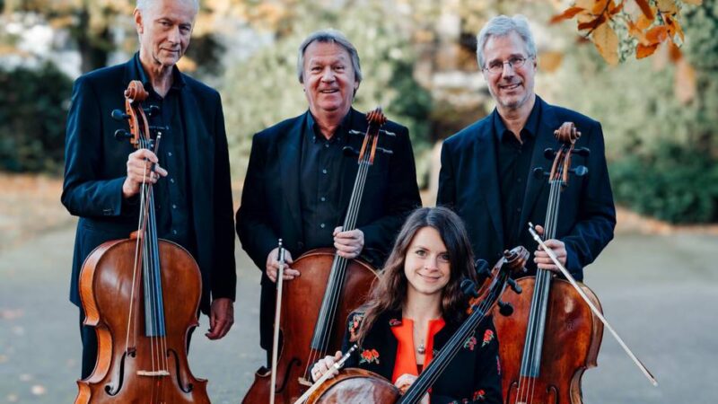 Cello-Quartett in Lobberich: Besonderes Neujahrskonzert in der Alten Kirche