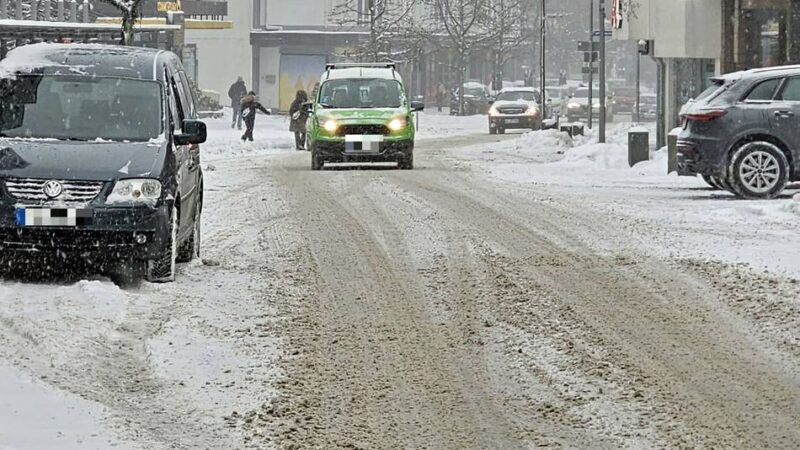 Winter in Wermelskirchen: Wer kann, bleibt an Schneetagen zu Hause