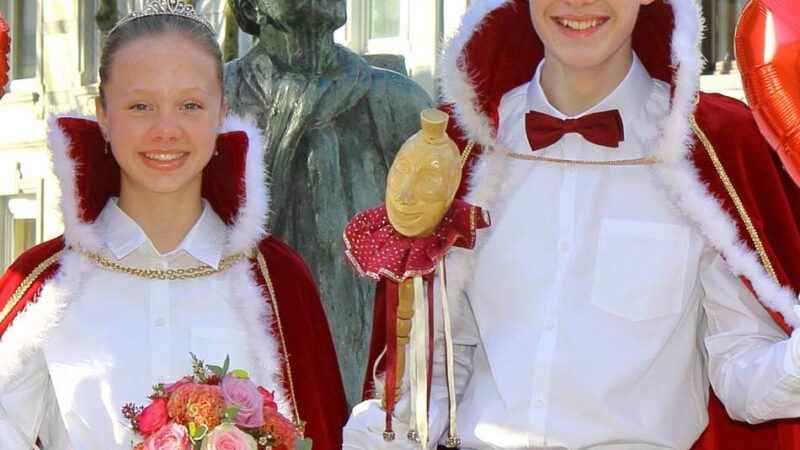 Kinderprinzenpaar in Breyell: Zwei Tollitäten mit Karneval im Blut