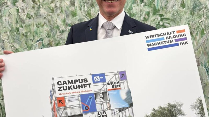IHK-Projekt in der Innenstadt: Baustart für „Campus Zukunft“ auf dem Wendersplatz