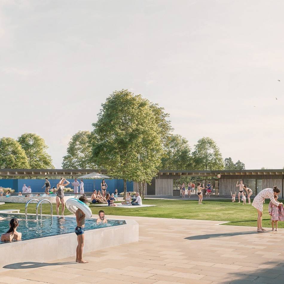 Zum DLRG-Jubiläum soll es fertig sein: Das wird alles neu beim Freibad in Sevelen