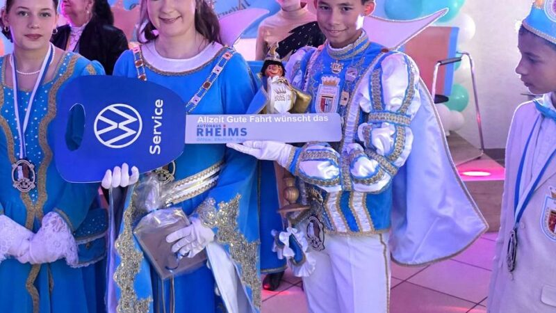 Kinderkarneval in Moers: Quentin I. und Samantha I. sind geborene Karnevalisten