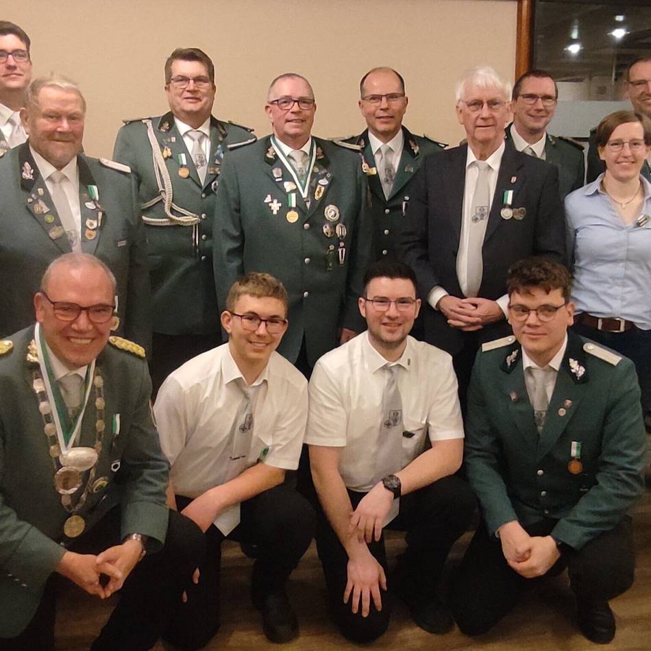 Beim Patronatsfest: Ehrungen bei der St.-Sebastianus-Bruderschaft Winnekendonk