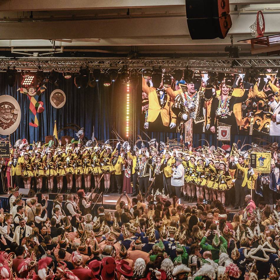 Karneval in Goch: So war das Prinzentreffen mit 1500 Narren