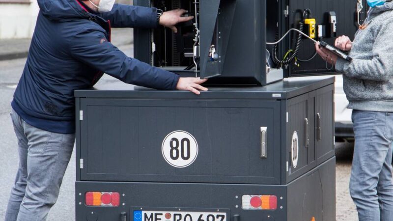 Tempokontrollen in Moers: Der erfolgreichste Blitzer, der schlimmste Raser
