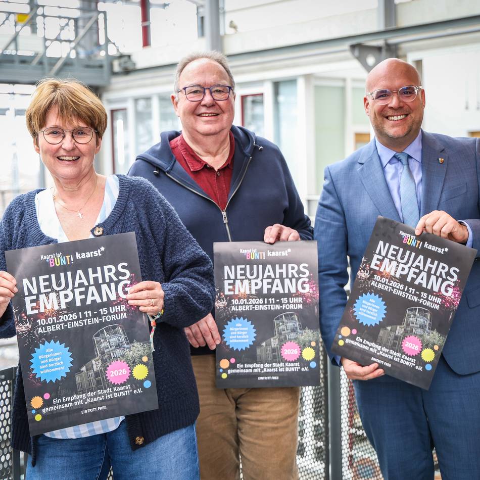 Neujahrsempfang von Stadt und „Kaarst ist bunt“: „Wollen zeigen, was die Stadt ausmacht“