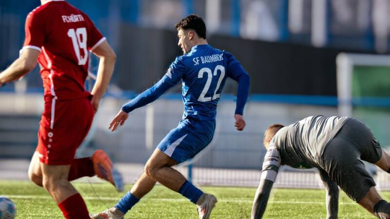 Generalprobe in Baumberg: SFB schießen sich schon für den KFC warm