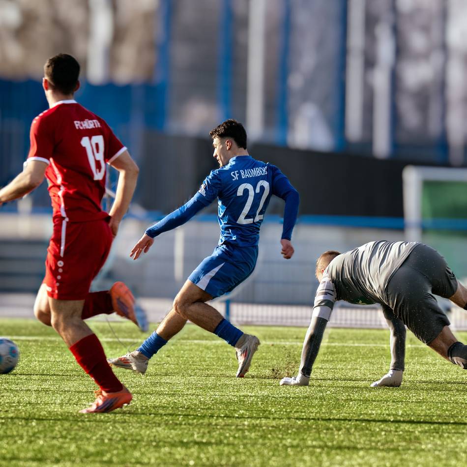 Generalprobe in Baumberg: SFB schießen sich schon für den KFC warm