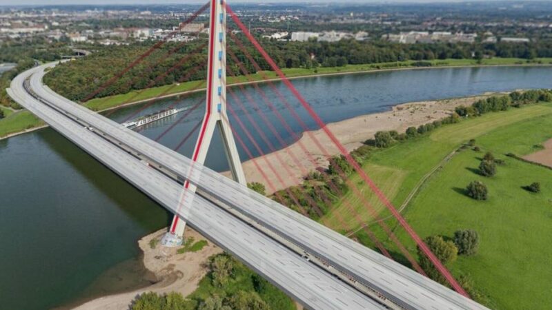 Infrastruktur Düsseldorf: Vorschlag für die neue Fleher Brücke liegt vor