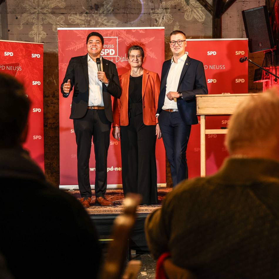 SPD-Neujahrsempfang im Gare du Neuss: „Alle Probleme in Neuss sind lösbar“