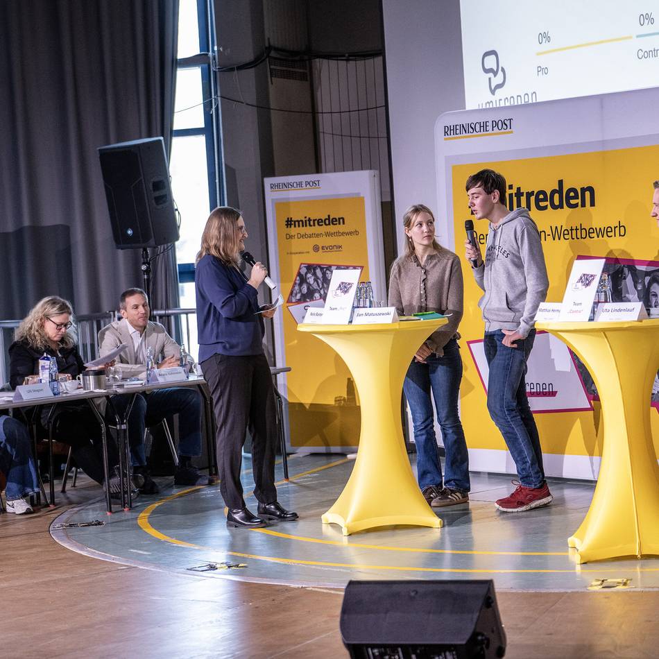 RP-Debattierwettbewerb #mitreden: „Bundestag müsste sich hier abschauen, wie man das vernünftig macht“
