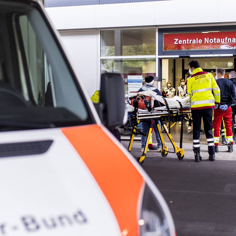 Gefährliche Kälte in Düsseldorf: Viele Düsseldorfer nach Sturz in der Notaufnahme