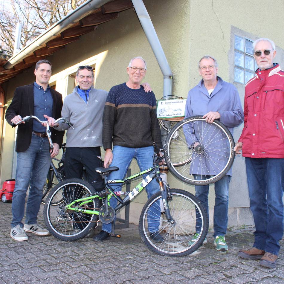 Neuer Standort in Korschenbroich: Fahrradwerkstatt nun an neuer Adresse Am Waldfriedhof