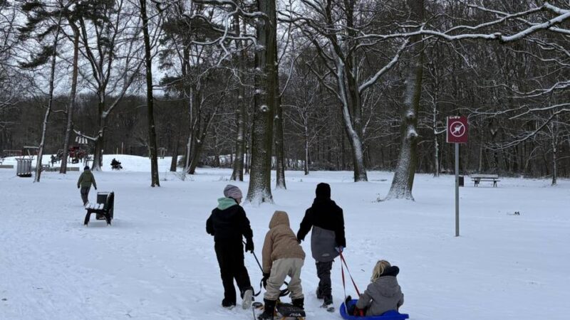 Weißes Mönchengladbach: Was vom ersten Schneegestöber bleibt