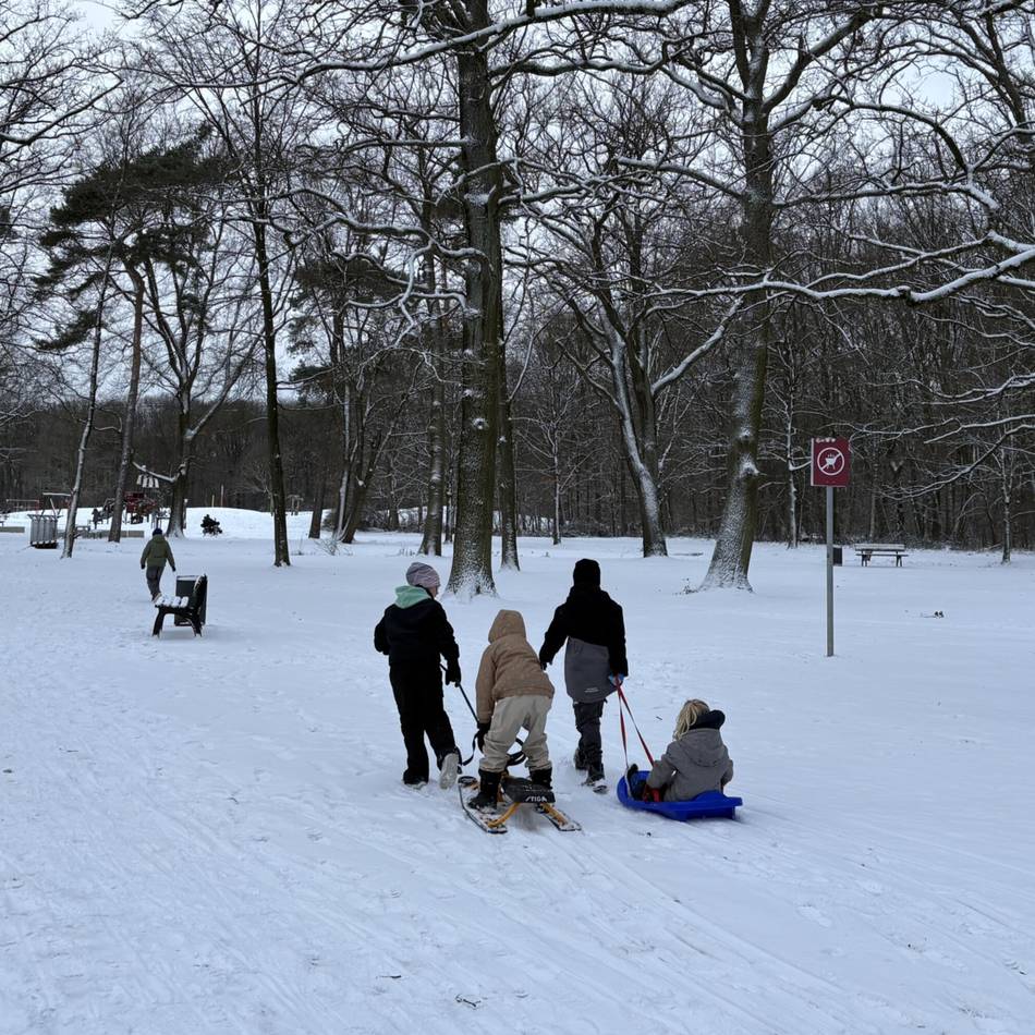 Weißes Mönchengladbach: Was vom ersten Schneegestöber bleibt